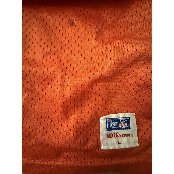 Denver Broncos John Elway Vintage #7 NFL Wilson Jersey USA Made Adult XL 1980s - Picture 8 of 12
